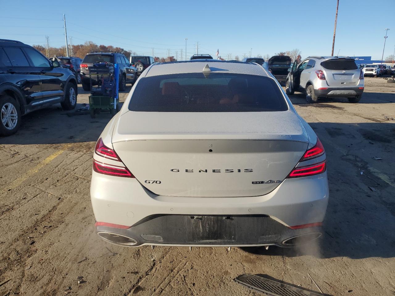 2025 Genesis G70 Sport Advanced VIN: KMTG54SE4SU149542 Lot: 91831585