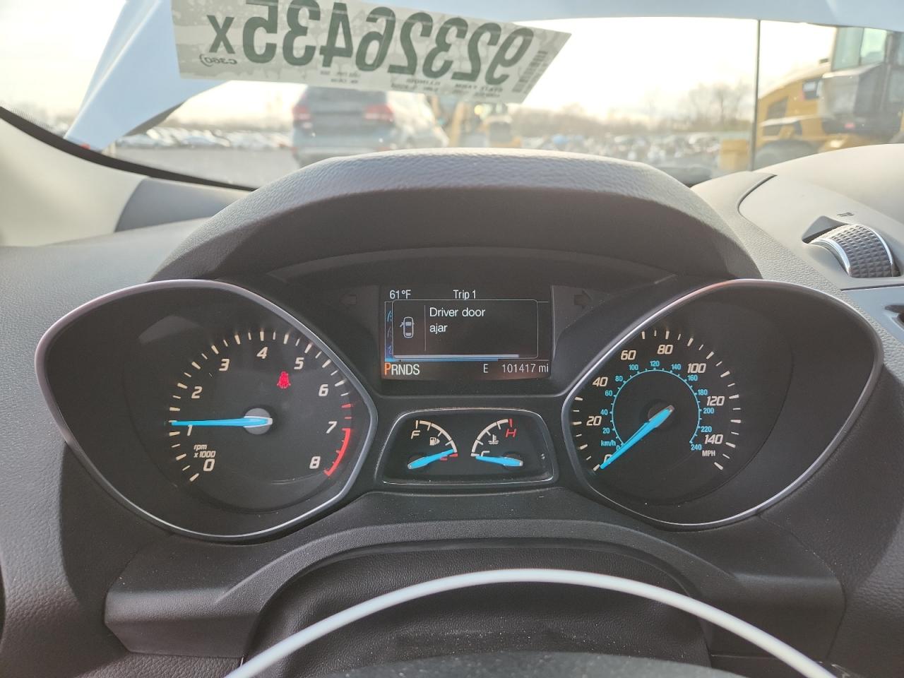 2014 Ford Escape Titanium VIN: 1FMCU0JX3EUC75144 Lot: 92326435