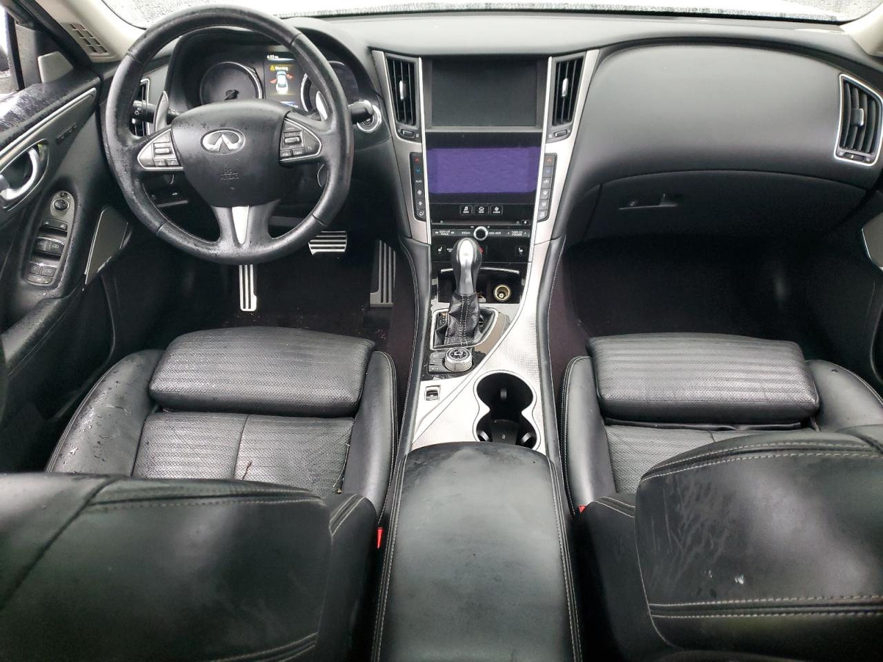 2017 Infiniti Q50 Red Sport 400 VIN: JN1FV7APXHM851293 Lot: 93189295