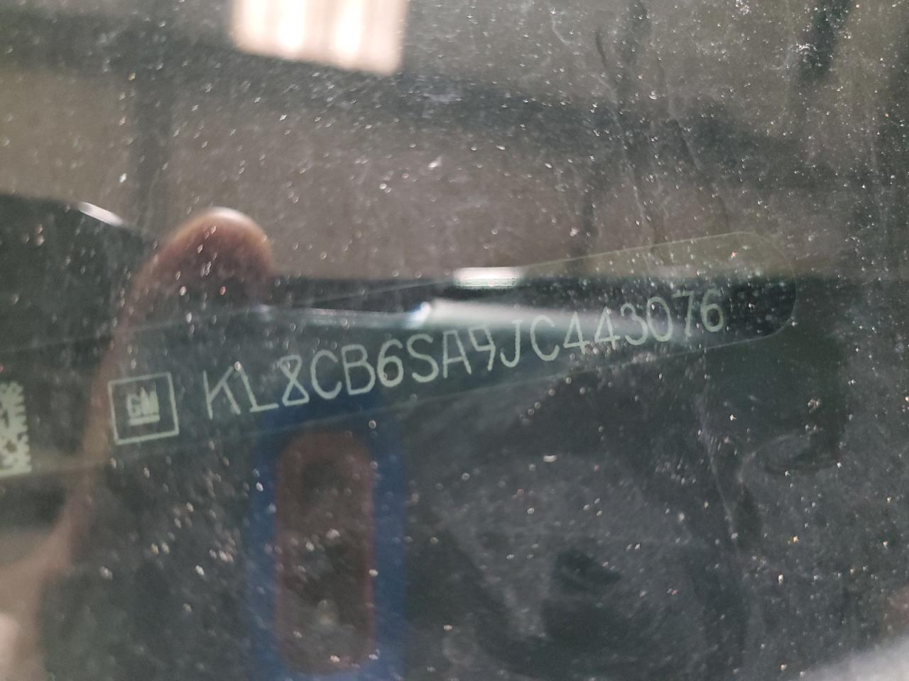 2018 Chevrolet Spark Ls VIN: KL8CB6SA9JC443076 Lot: 91841725