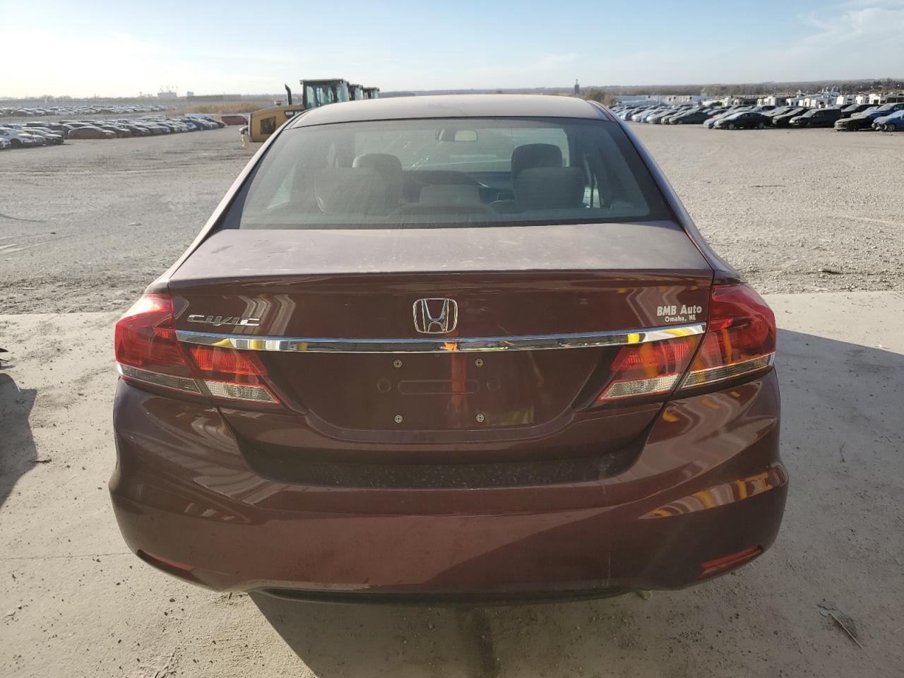 2013 Honda Civic Lx VIN: 2HGFB2F58DH593225 Lot: 91742965