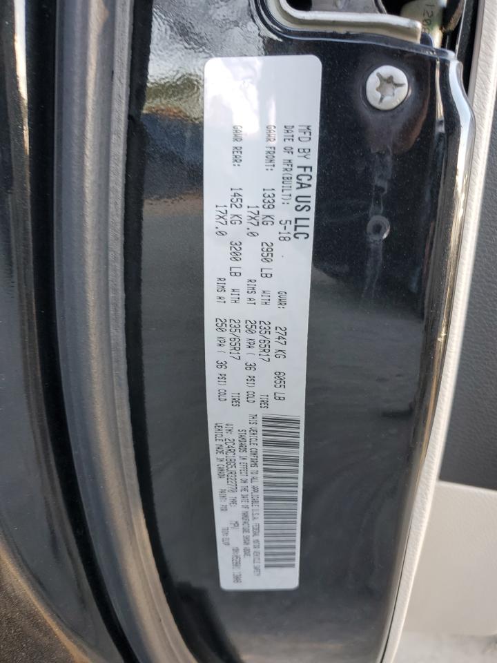 2018 Chrysler Pacifica Touring L VIN: 2C4RC1BG5JR322770 Lot: 91215705