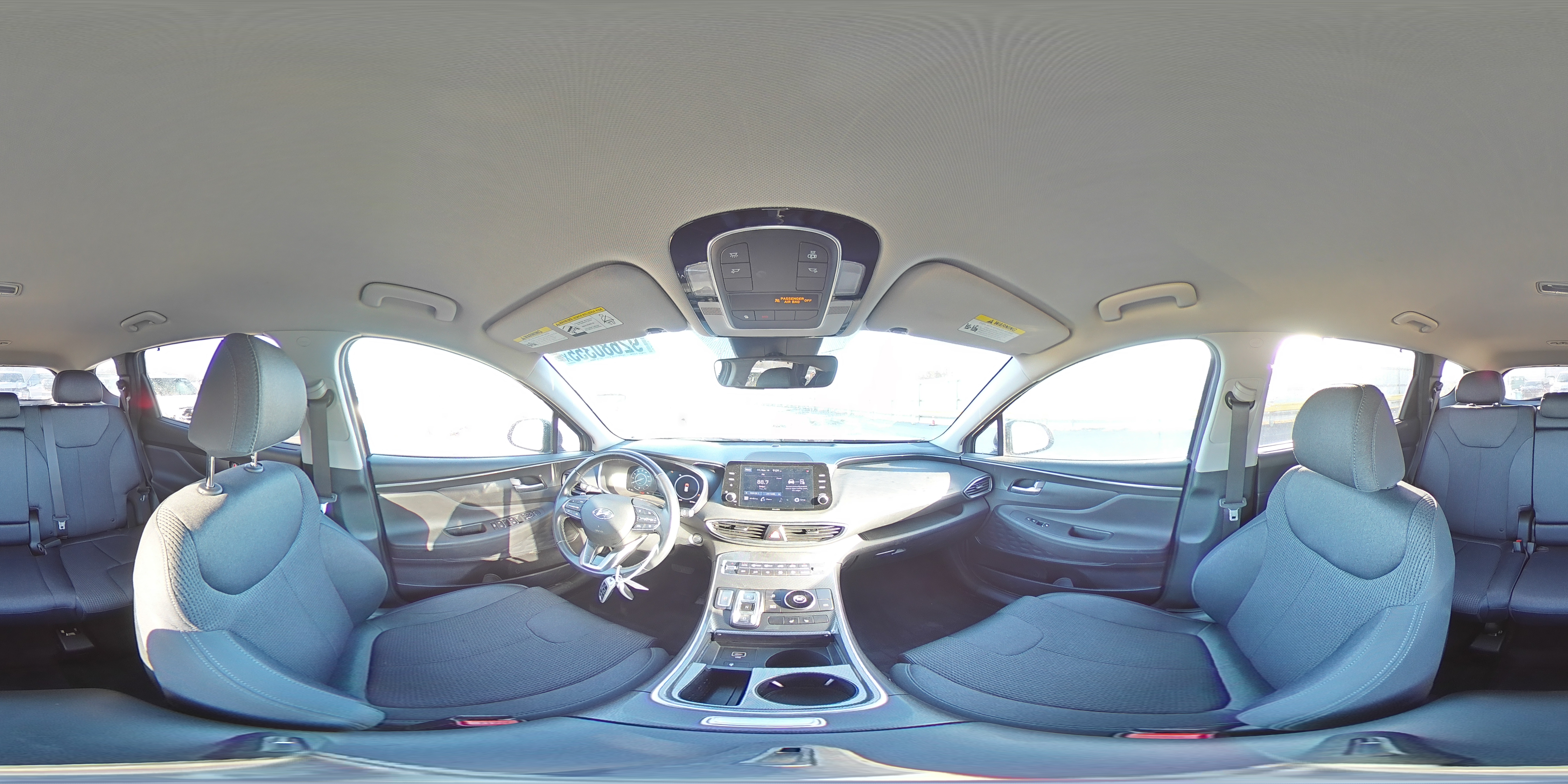 2022 Hyundai Santa Fe Sel VIN: 5NMS64AJ0NH387100 Lot: 92680355