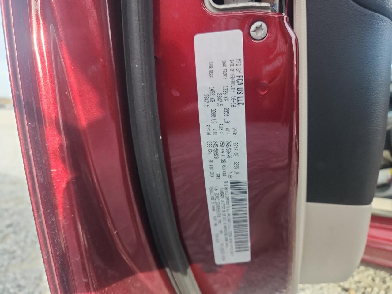 2019 Chrysler Pacifica Limited VIN: 2C4RC1GGXKR581720 Lot: 92212415