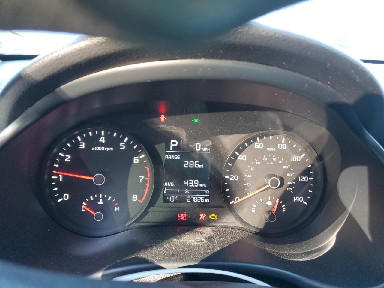 2020 Kia Rio Lx VIN: 3KPA25AD4LE347419 Lot: 91937975