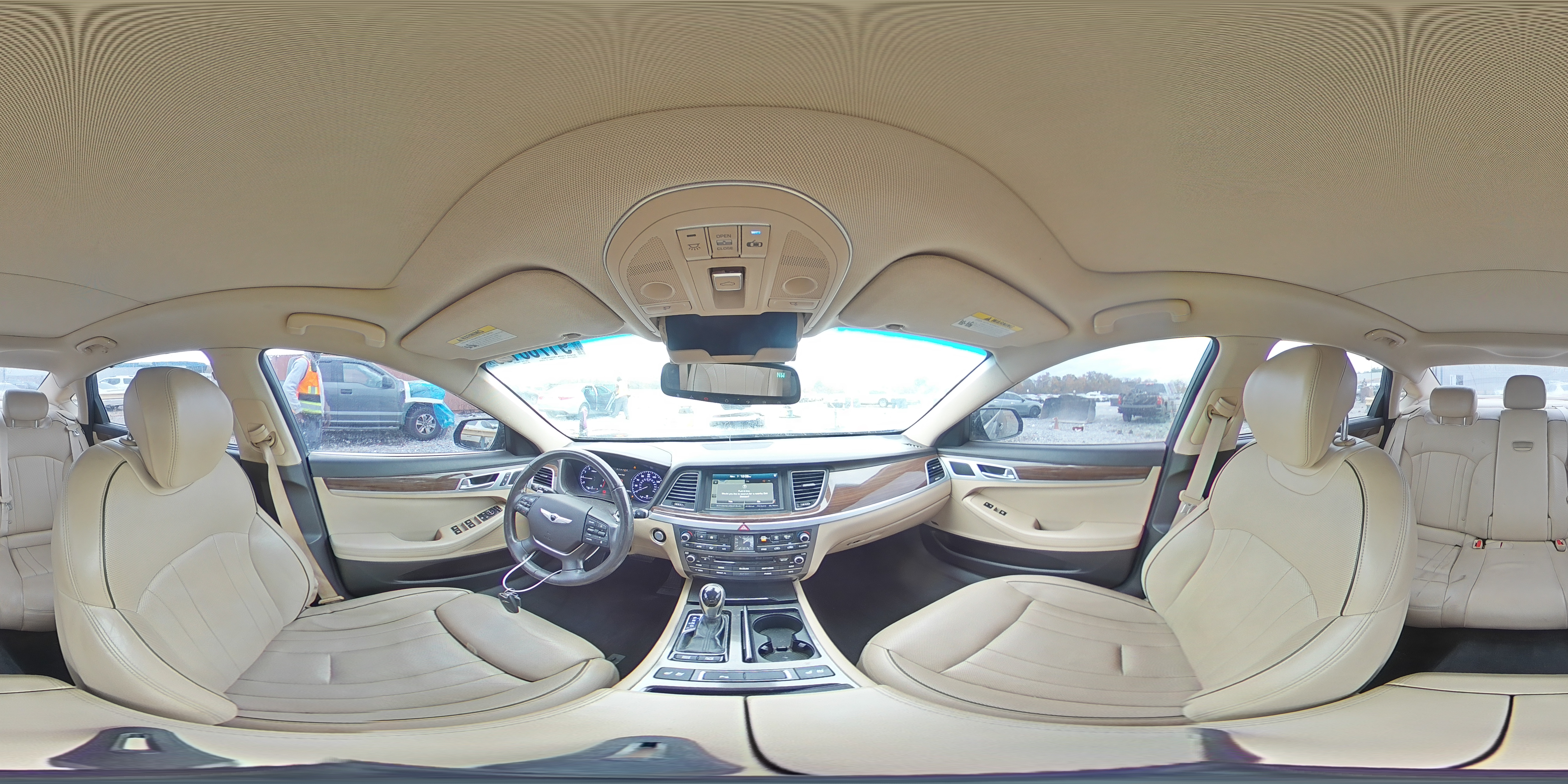 2015 Hyundai Genesis 3.8L VIN: KMHGN4JE6FU015052 Lot: 91766185