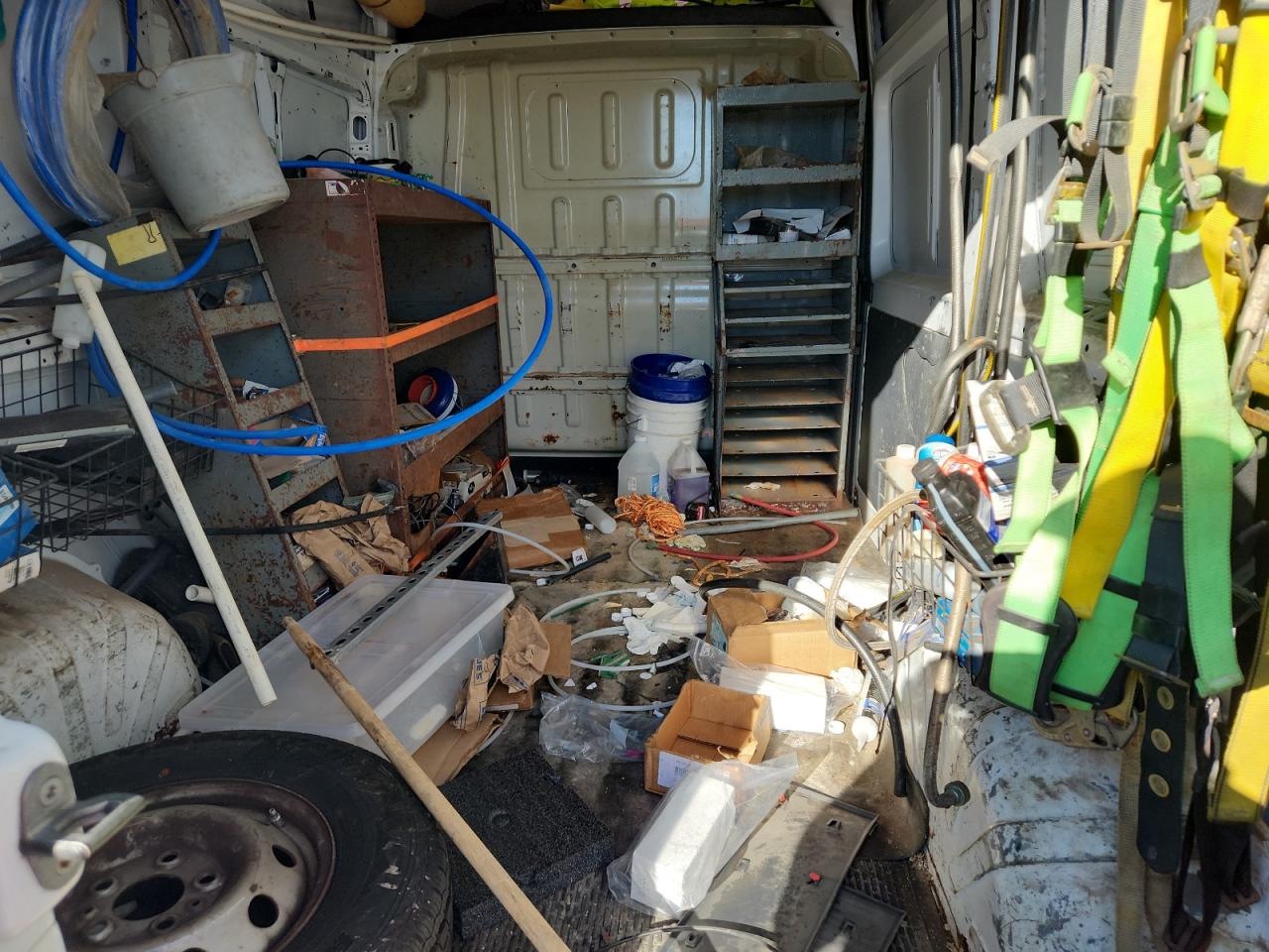 2018 Ram Promaster Utility / Service Van VIN: 3C6TRVCG7JE118944 Lot: 87390425