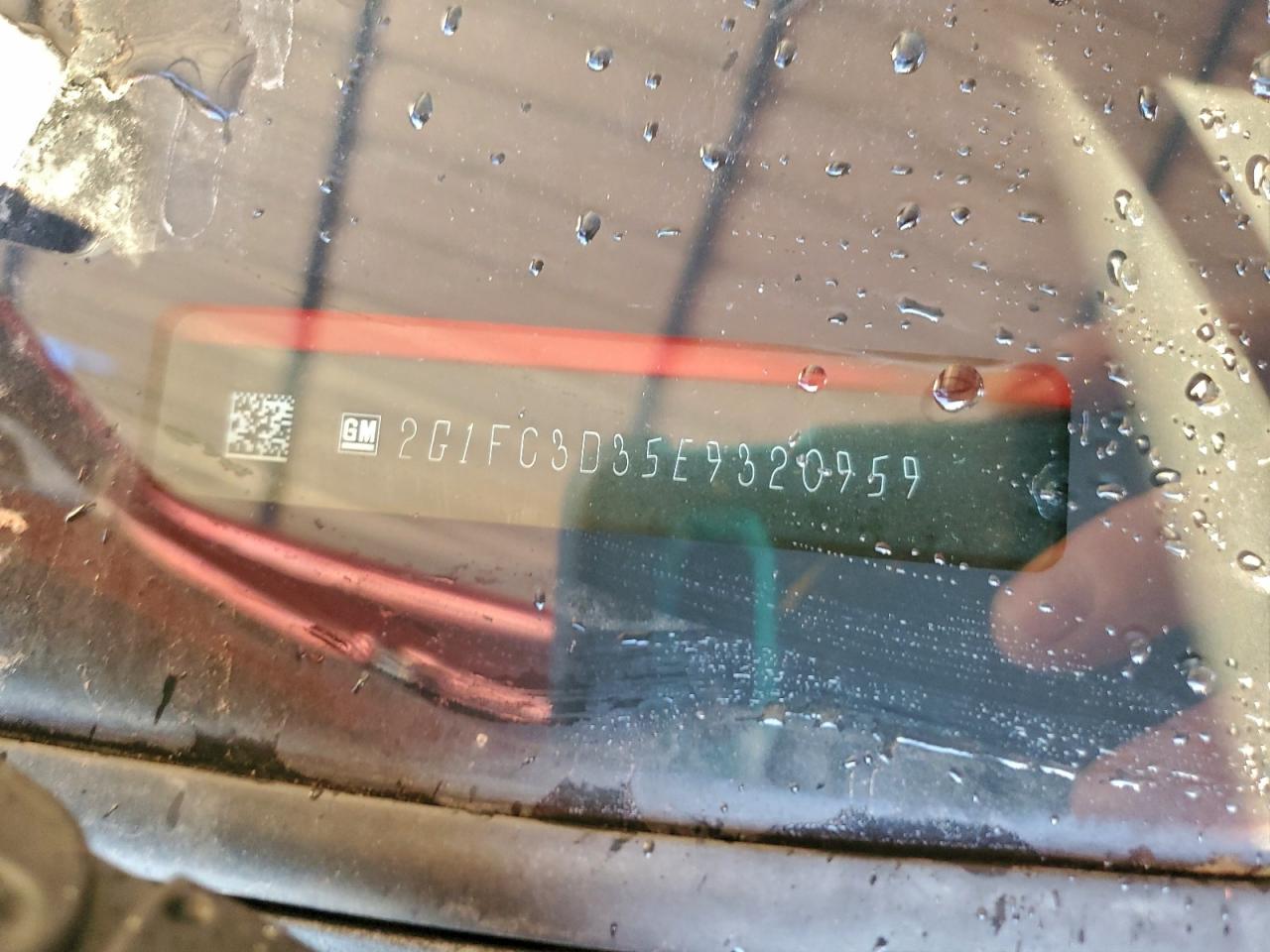 2014 Chevrolet Camaro Lt VIN: 2G1FC3D35E9320959 Lot: 94275065