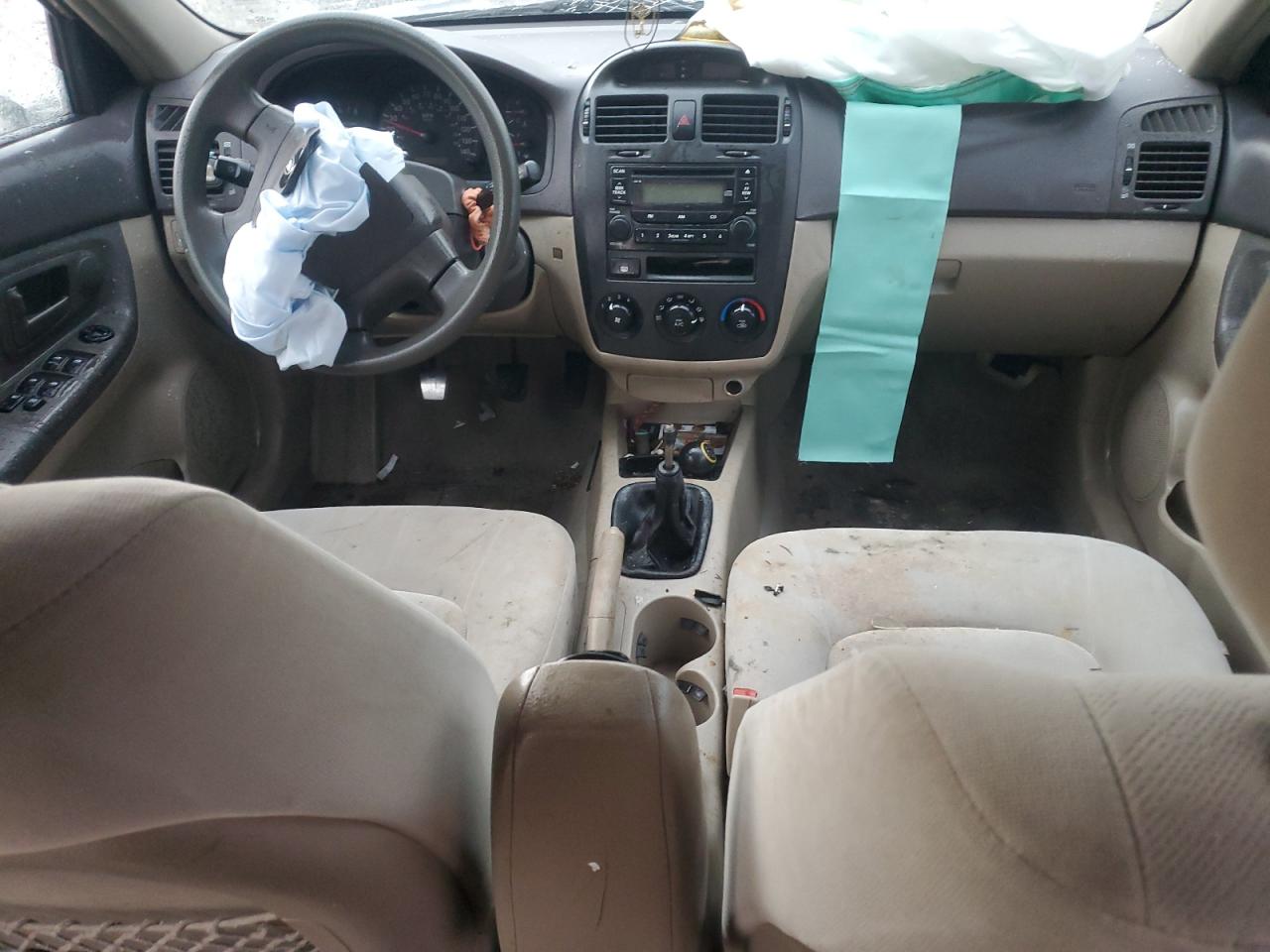 2006 Kia Spectra Lx VIN: KNAFE121365290993 Lot: 91719925