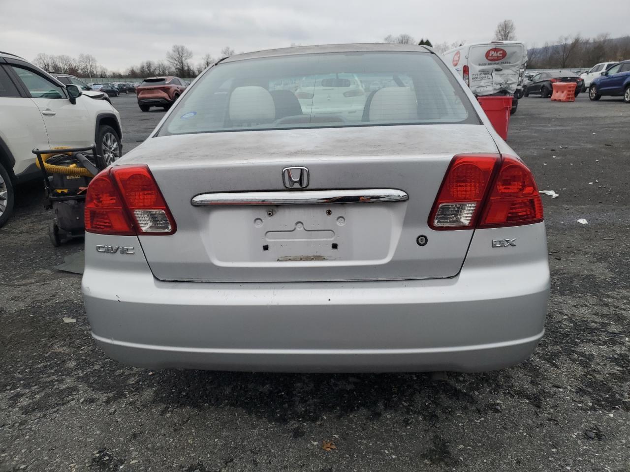 2003 Honda Civic Dx VIN: 2HGES15163H619839 Lot: 93301805
