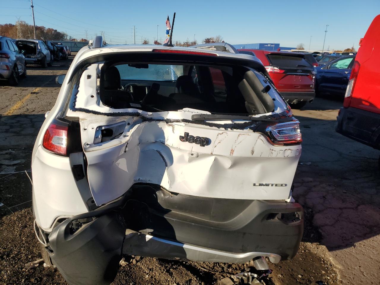 2014 Jeep Cherokee Limited VIN: 1C4PJLDS7EW104059 Lot: 91459855