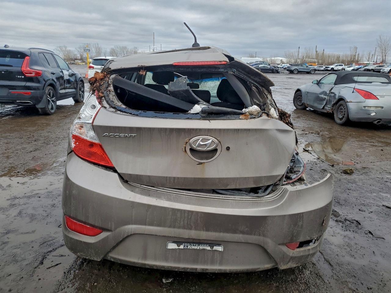 2013 Hyundai Accent Gls VIN: KMHCT5AE5DU140325 Lot: 93703495