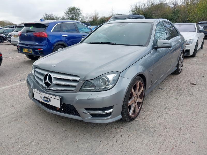 2011 MERCEDES-BENZ C CLASS C180 BLUEEFFICIENCY SPORT EDITION 125 4DR AUTO for sale at Copart SANDWICH