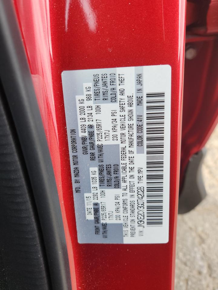 2016 Mazda Cx-5 Touring VIN: JM3KE2CY3G0742028 Lot: 93108425