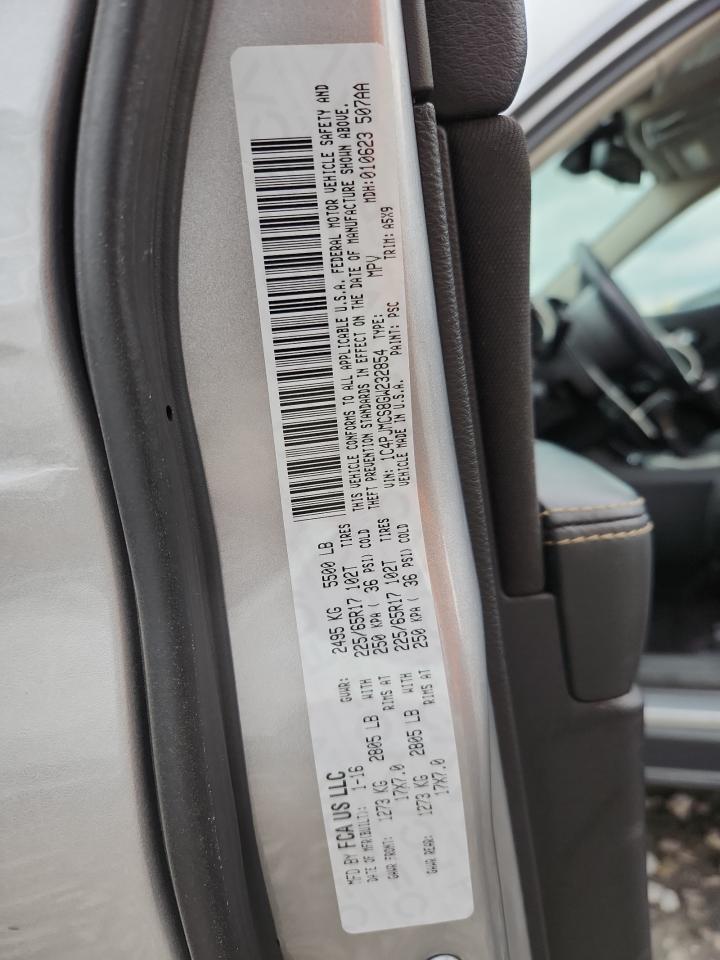 2016 Jeep Cherokee Latitude VIN: 1C4PJMCS8GW232854 Lot: 90981465