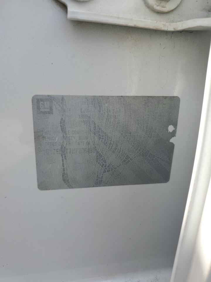 2017 Chevrolet Malibu Lt VIN: 1G1ZE5ST7HF206480 Lot: 91392105