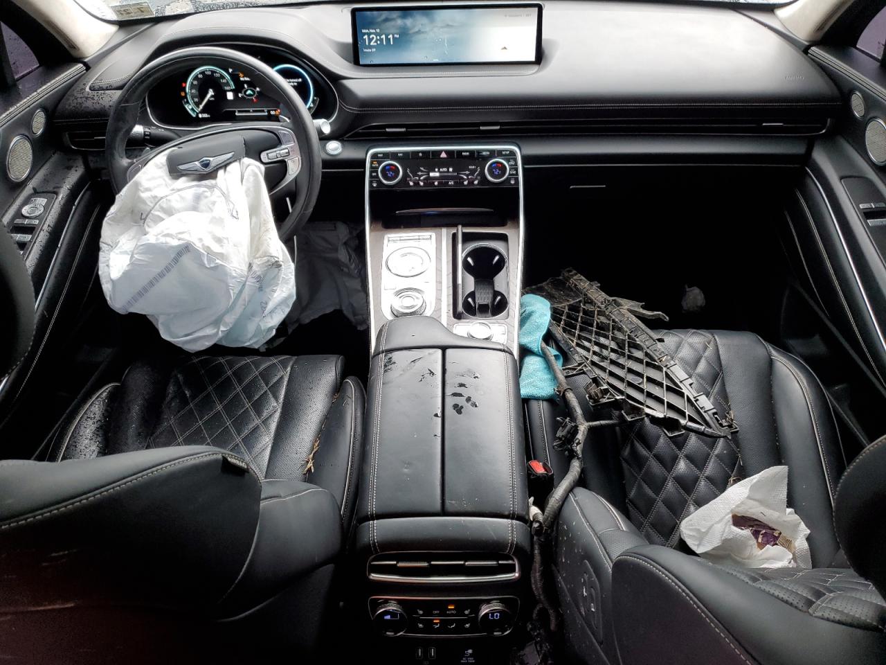 2022 Genesis Gv80 Base VIN: KMUHCESCXNU093816 Lot: 92225495