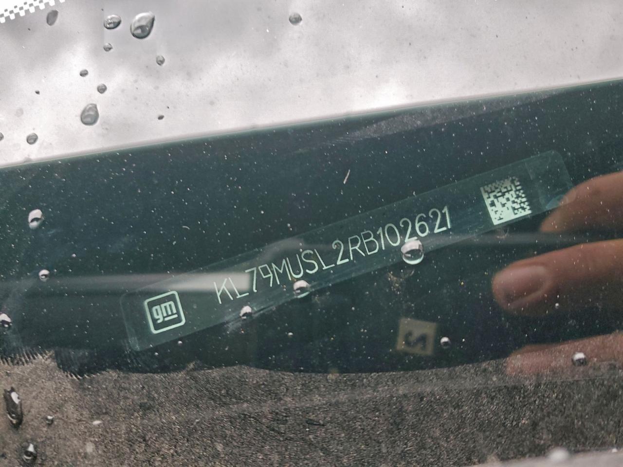 2024 Chevrolet Trailblazer Rs VIN: KL79MUSL2RB102621 Lot: 93943655