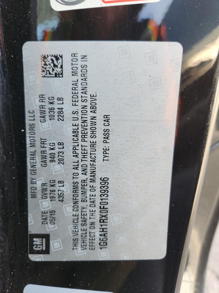 2015 Cadillac Ats Luxury VIN: 1G6AH1RX0F0139396 Lot: 91926775