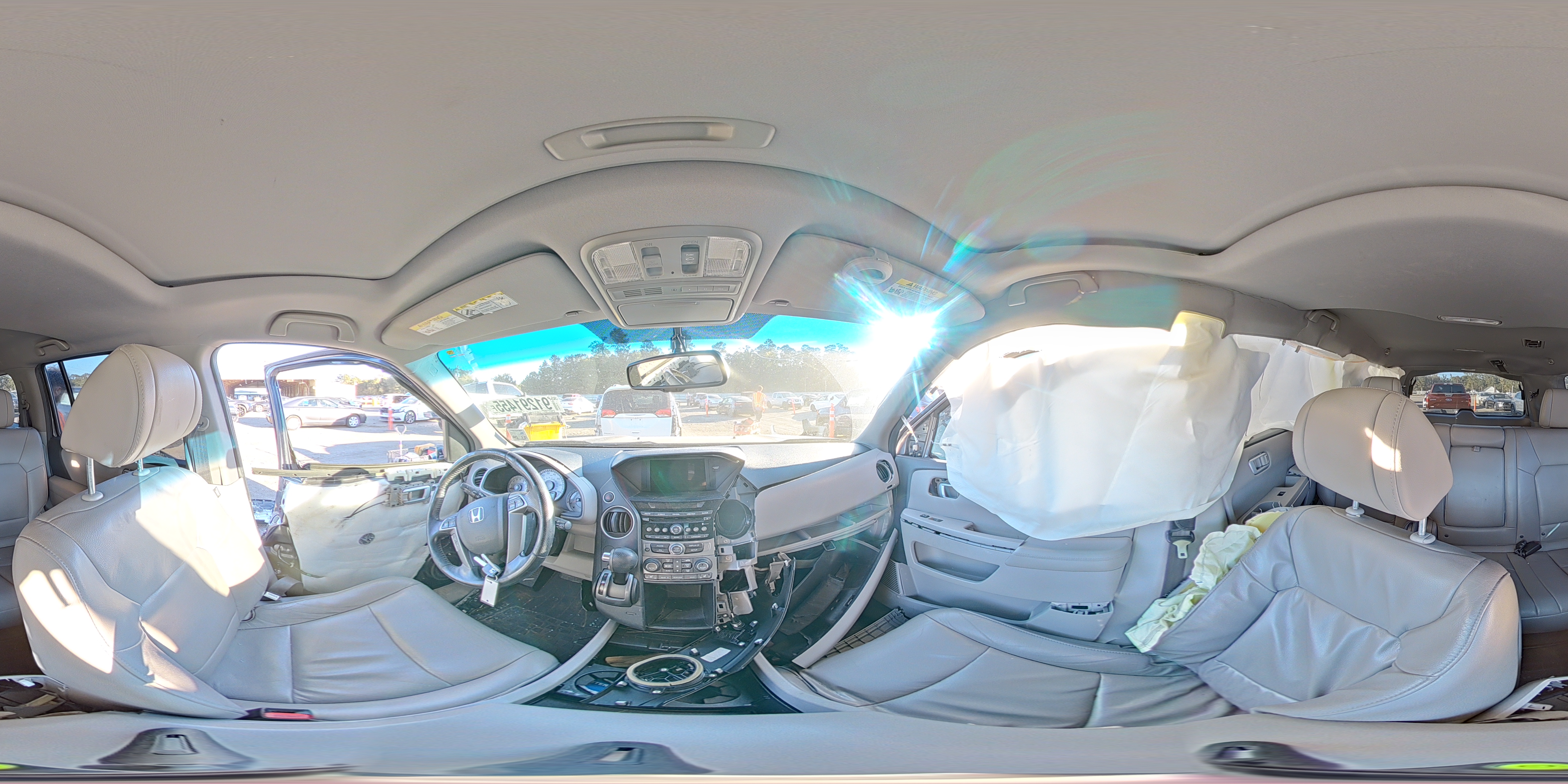 2014 Honda Pilot Exl VIN: 5FNYF3H52EB004529 Lot: 91291455