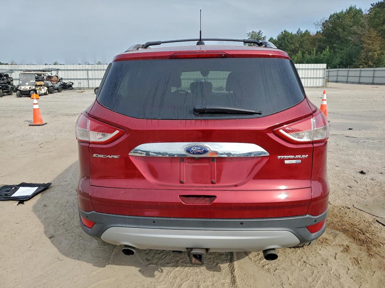 2014 Ford Escape Titanium VIN: 1FMCU9J92EUB36550 Lot: 92843385