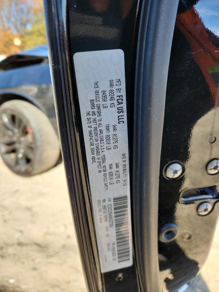 2016 Dodge Challenger Sxt VIN: 2C3CDZAG4GH337783 Lot: 92462755