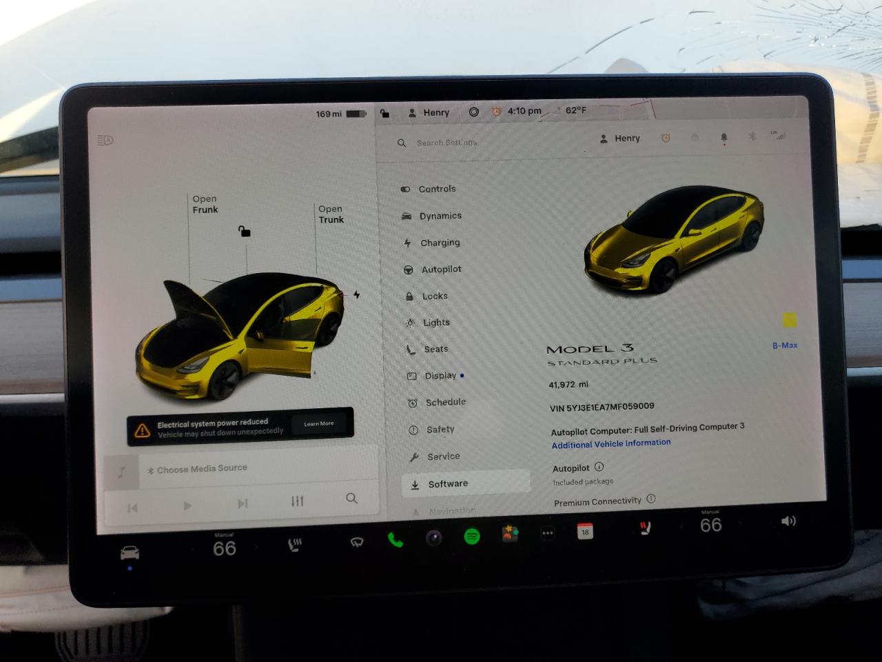 2021 Tesla Model 3 VIN: 5YJ3E1EA7MF059009 Lot: 93510975