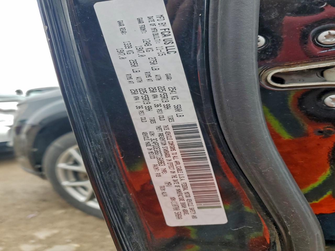 2016 Dodge Journey R/T VIN: 3C4PDDEG6GT160963 Lot: 93978635