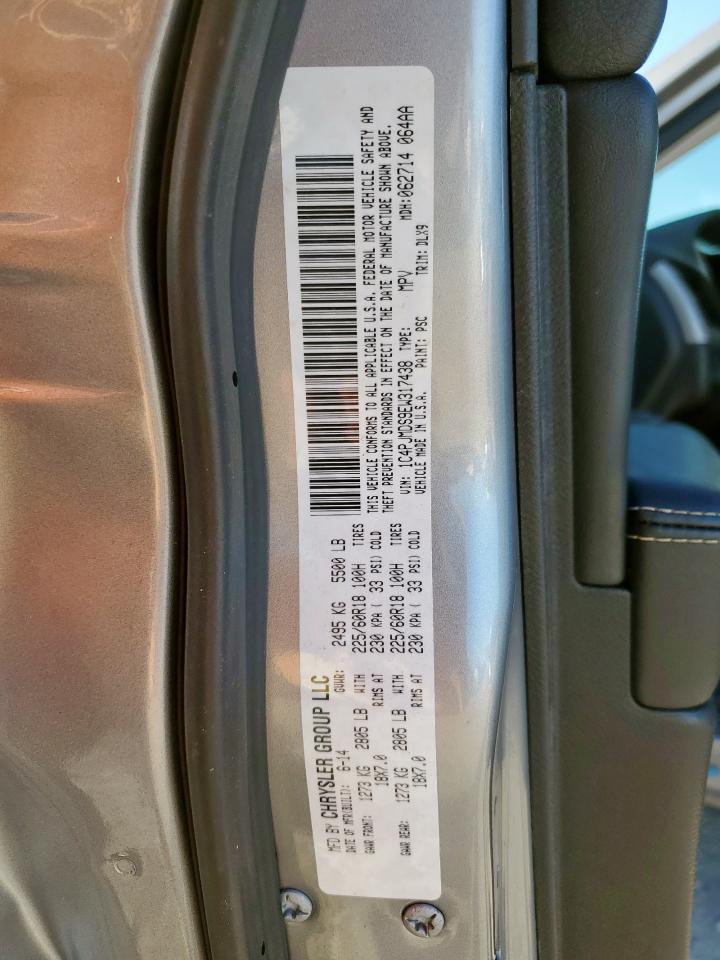 2014 Jeep Cherokee Limited VIN: 1C4PJMDS9EW317438 Lot: 91083645