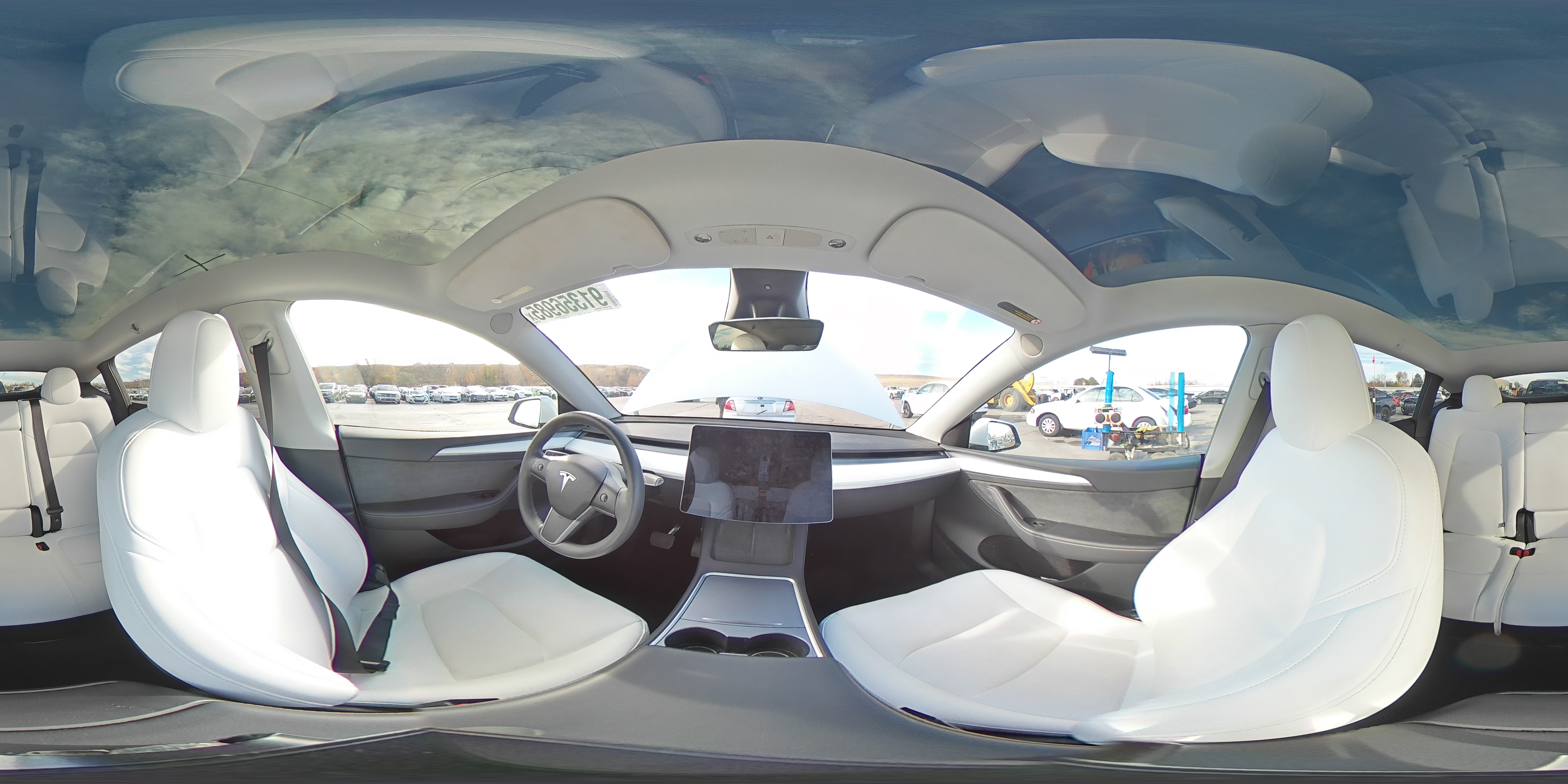 2025 Tesla Model Y VIN: 7SAYGAEEXSF263029 Lot: 91356985