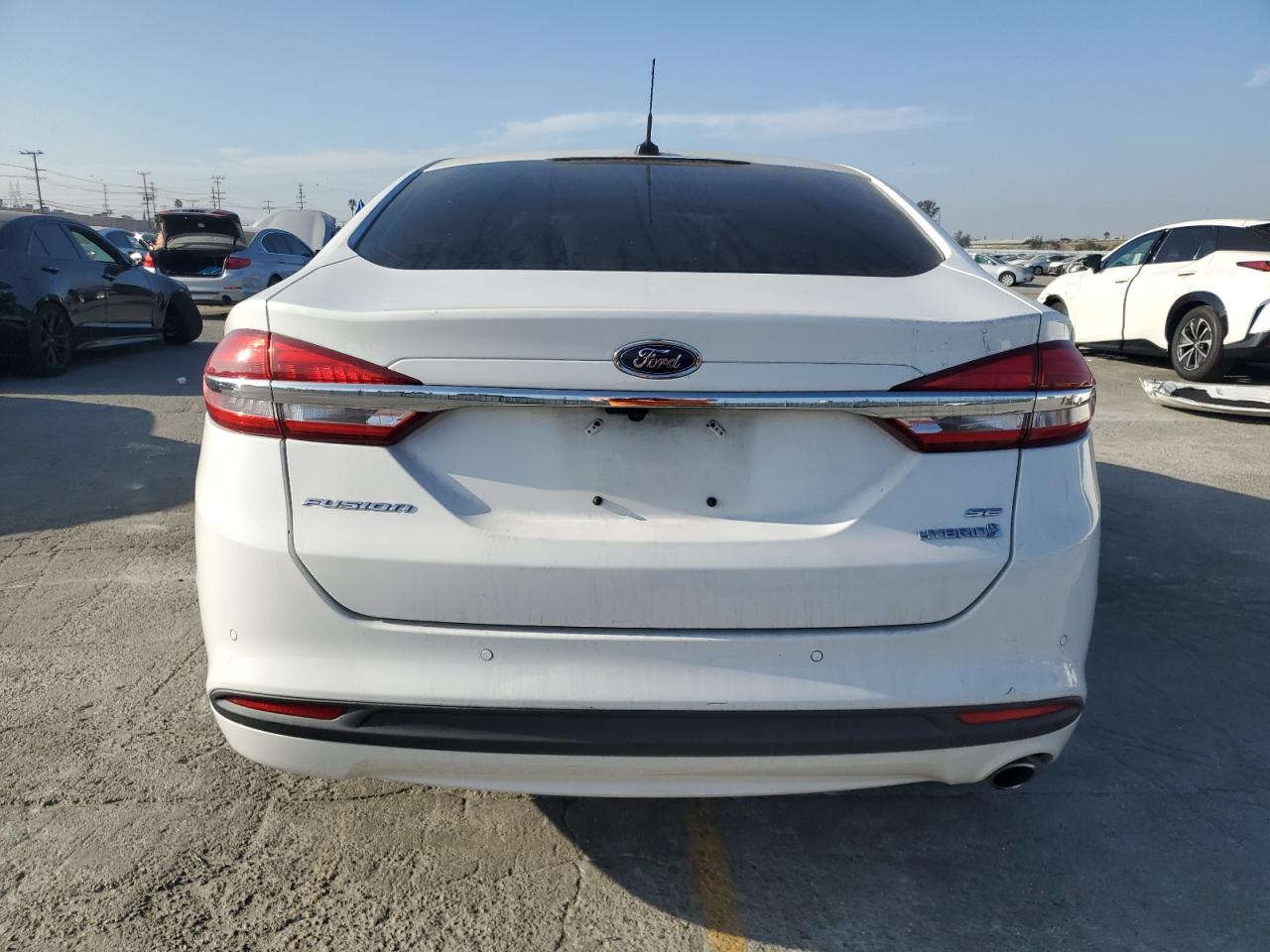 2017 Ford Fusion Se Hybrid VIN: 3FA6P0LU7HR277167 Lot: 91313435