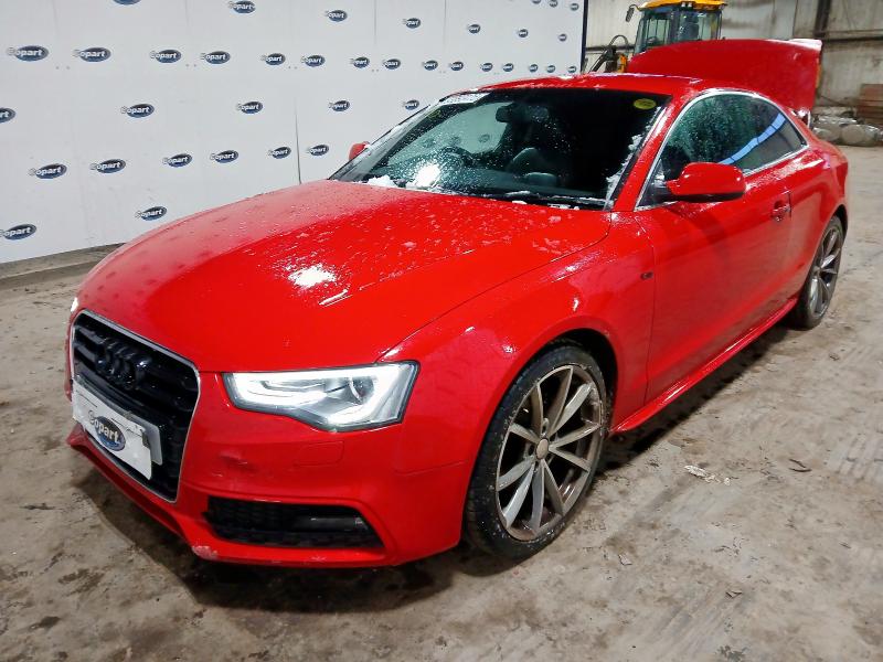 2014 AUDI A5 2.0 TDI 177 S LINE 2DR for sale at Copart PETERLEE