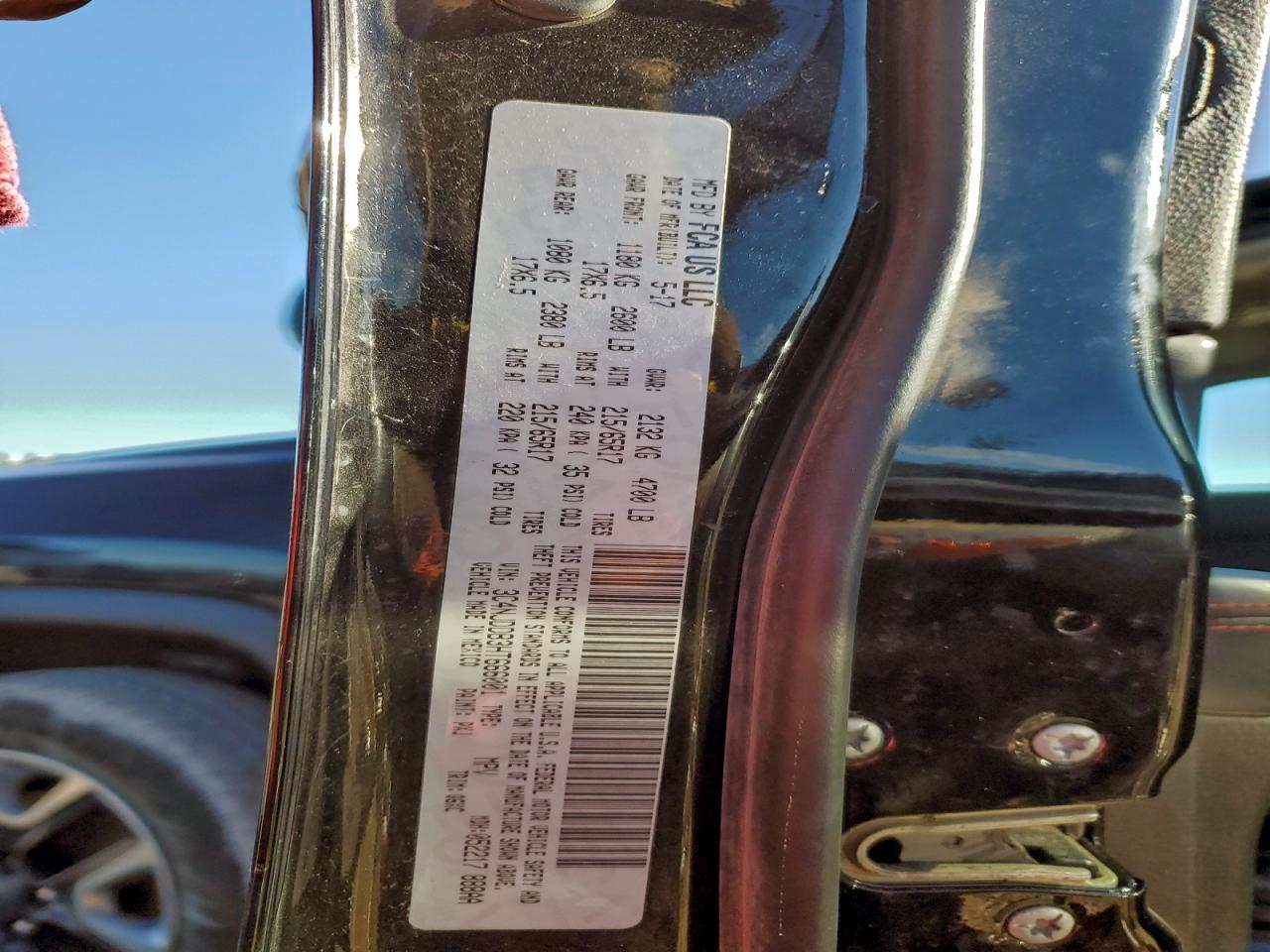 2017 Jeep Compass Trailhawk VIN: 3C4NJDDB3HT666001 Lot: 94133635