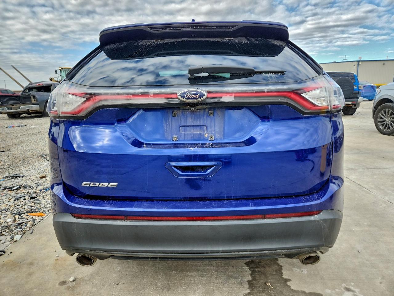 2015 Ford Edge Se VIN: 2FMTK3G82FBB66348 Lot: 93660715