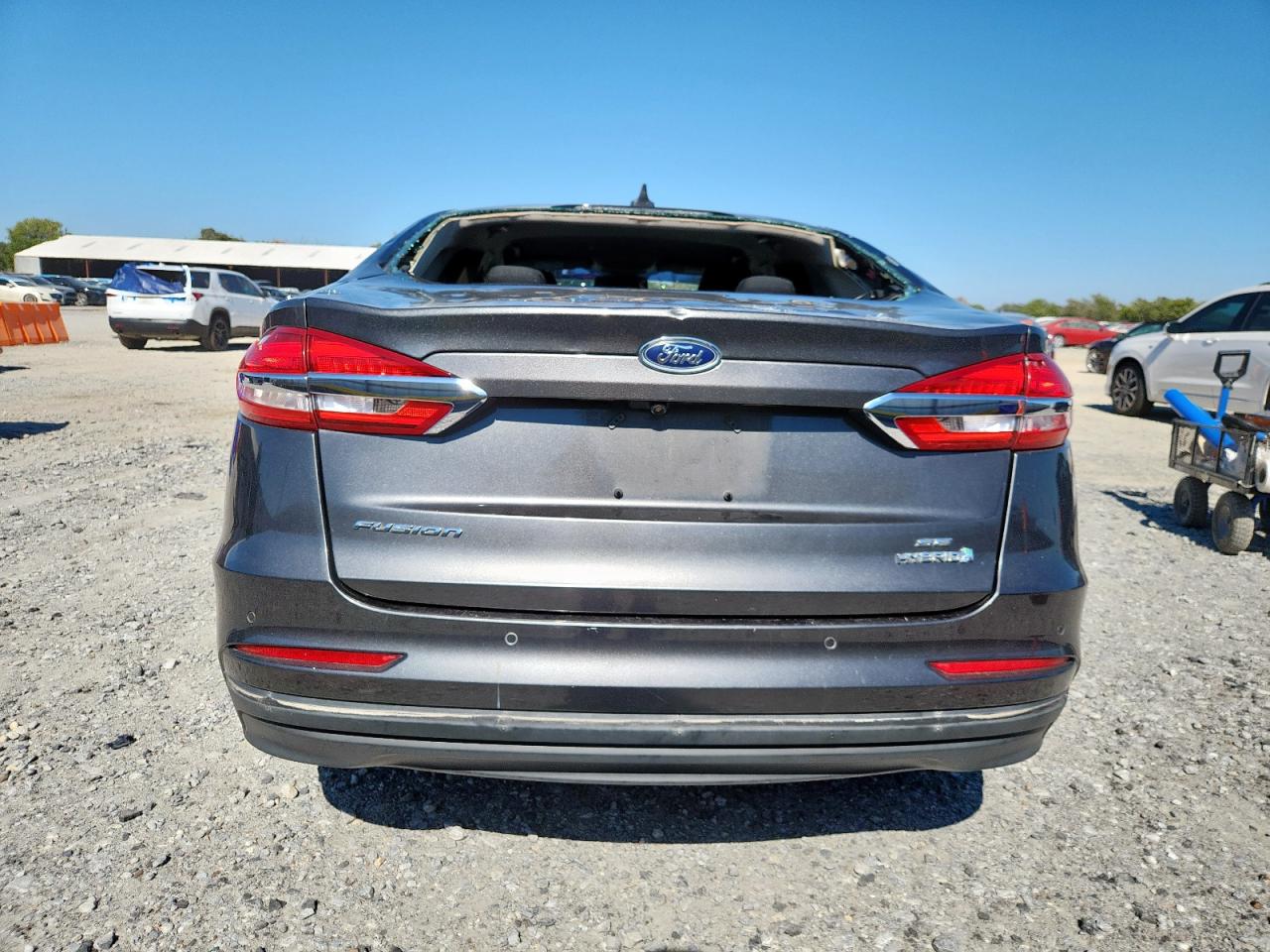 2019 Ford Fusion Se VIN: 3FA6P0LU1KR269198 Lot: 92036825