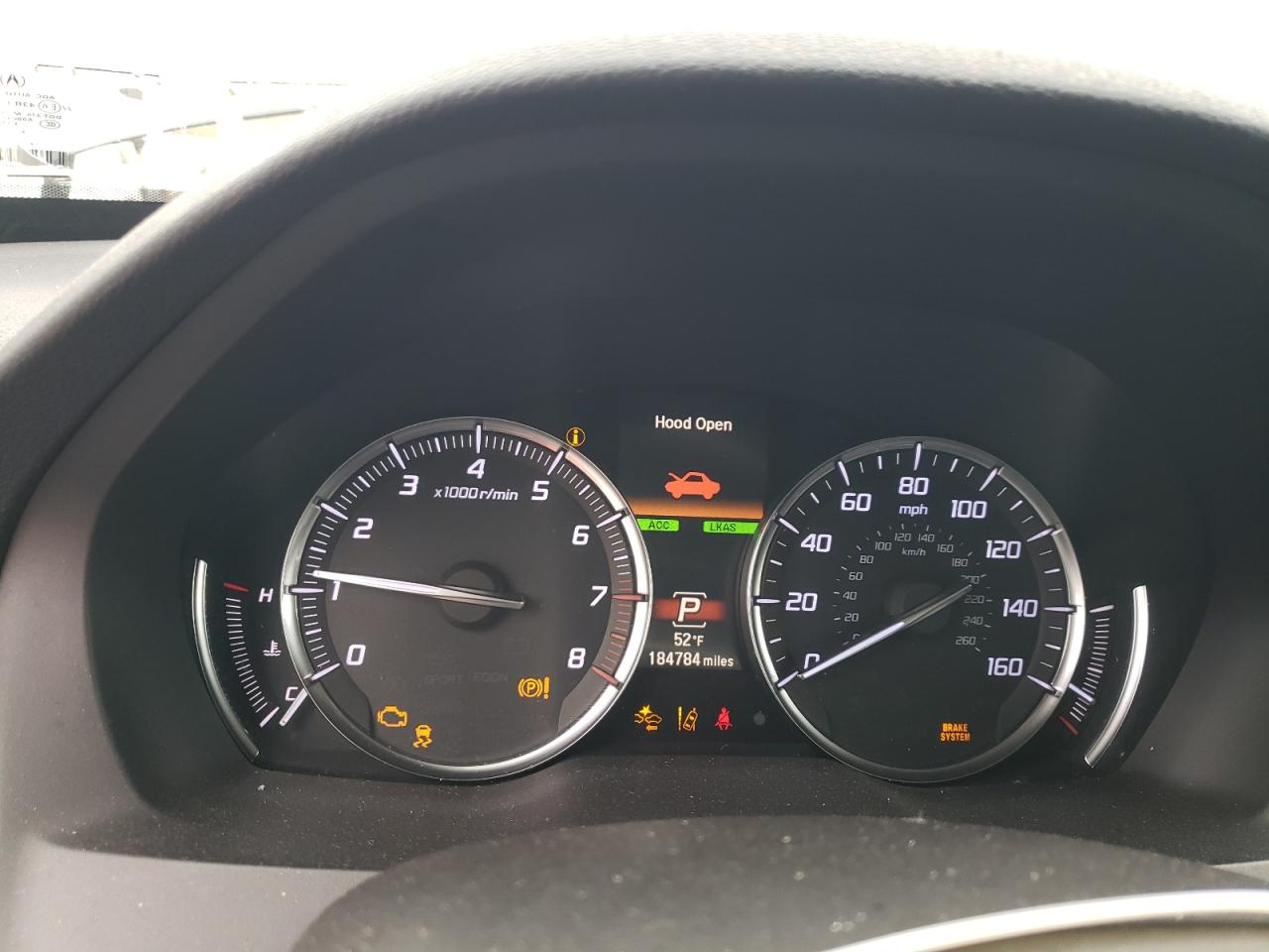 2020 Acura Mdx Technology VIN: 5J8YD4H54LL052766 Lot: 91239415