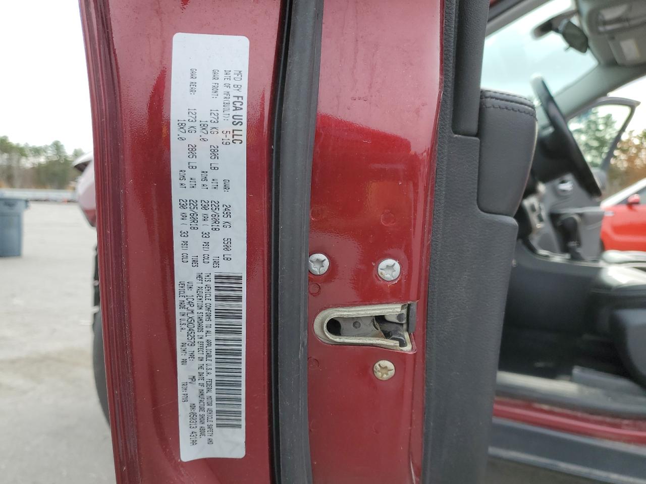 2019 Jeep Cherokee Latitude Plus VIN: 1C4PJMLX5KD452579 Lot: 90417195