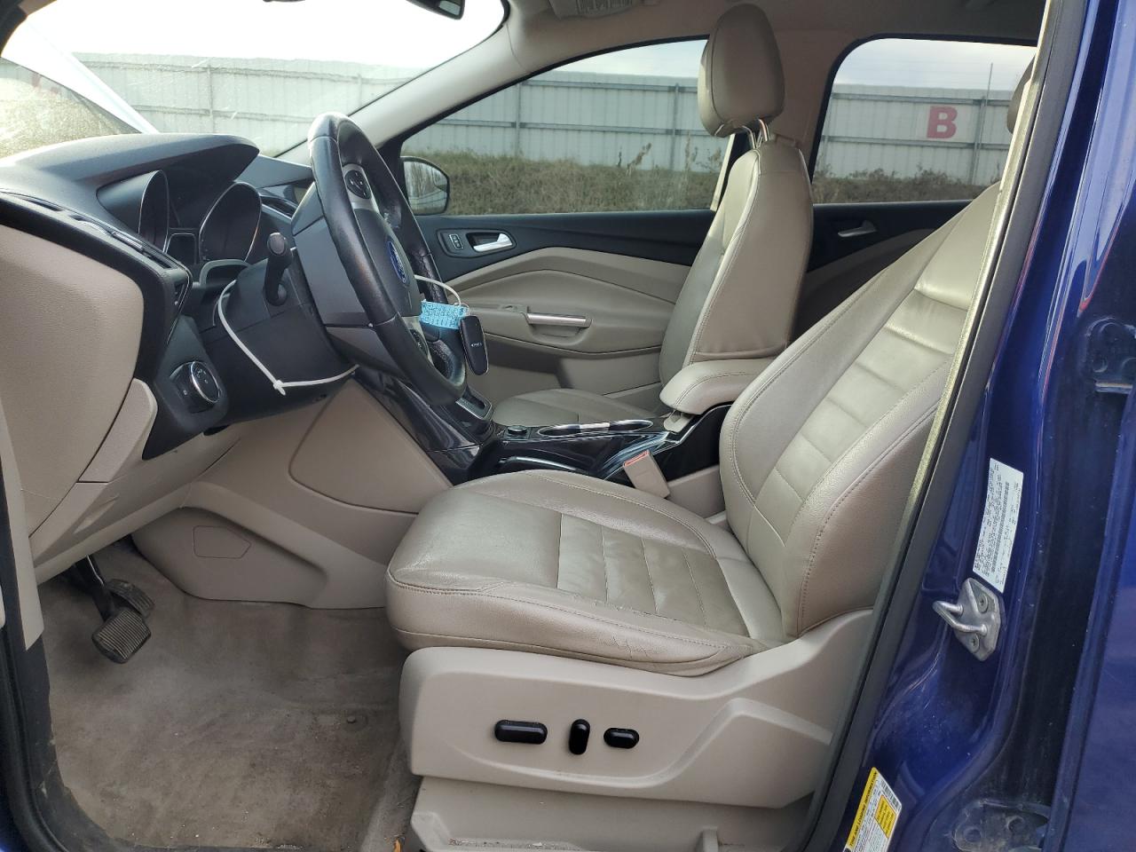 2014 Ford Escape Titanium VIN: 1FMCU9JX6EUB60977 Lot: 92797095