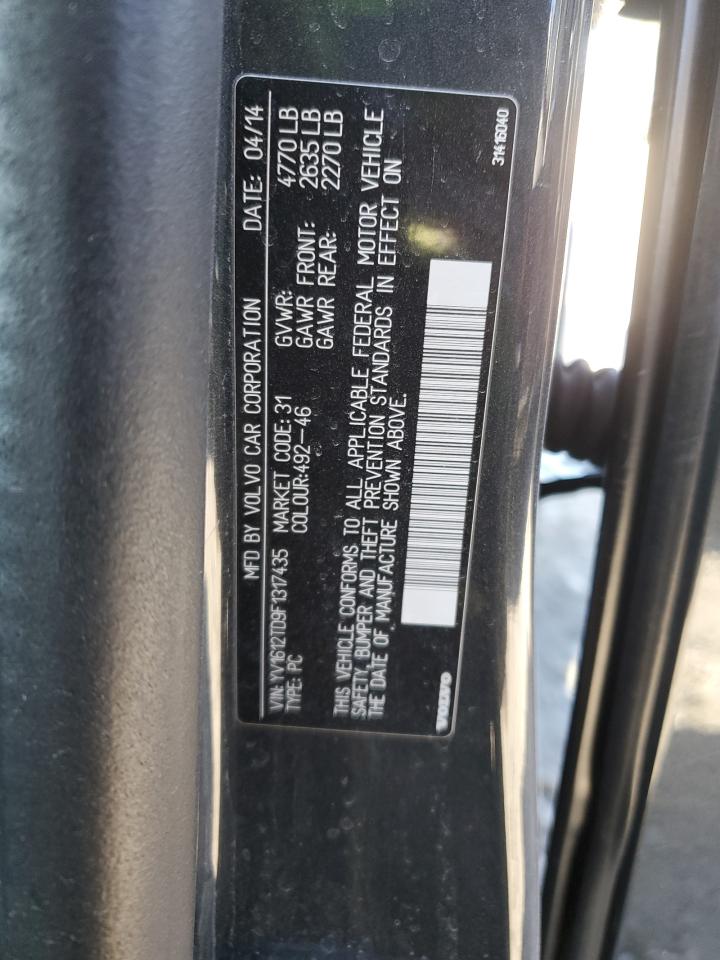 2015 Volvo S60 Platinum VIN: YV1612TD9F1317435 Lot: 91409325