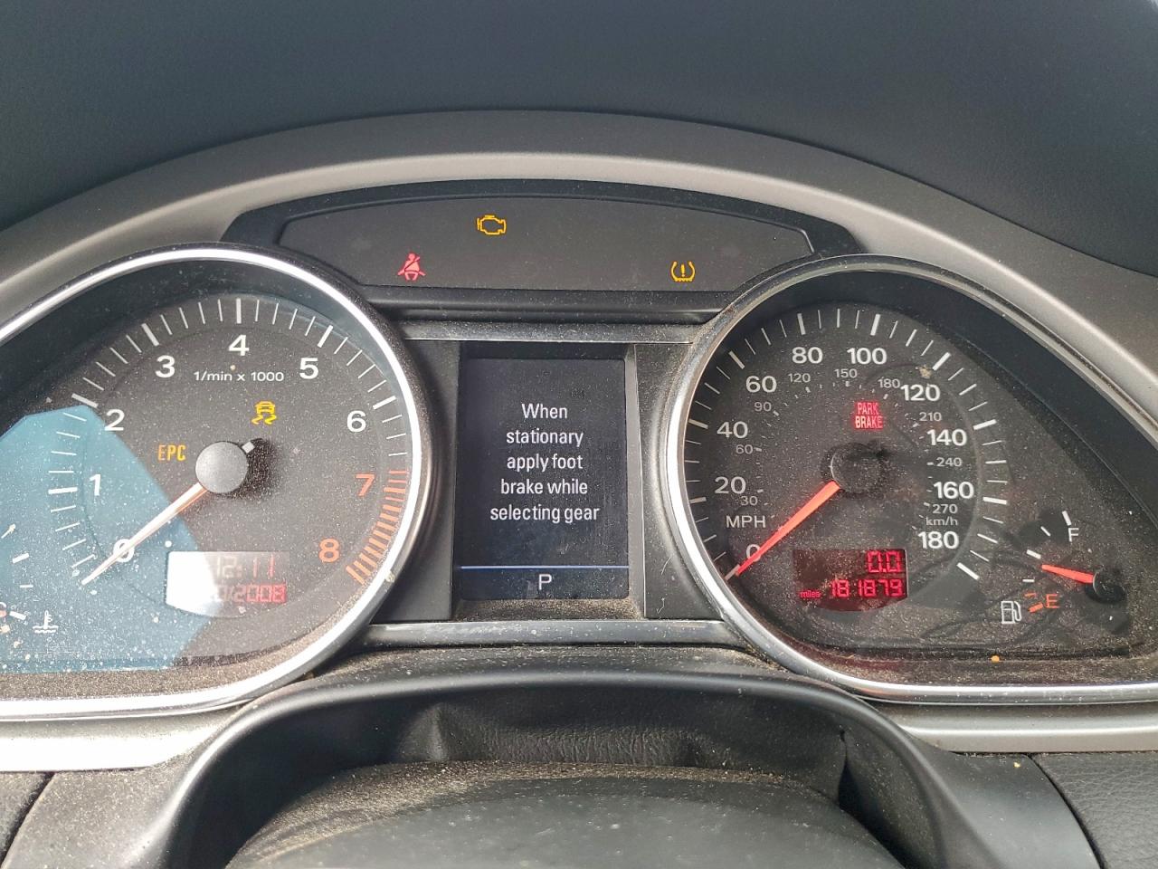 2009 Audi Q7 Prestige VIN: WA1AV74L69D001625 Lot: 94418115