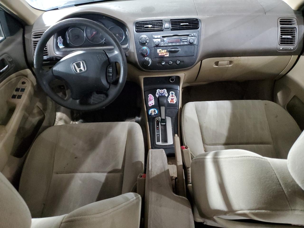 2004 Honda Civic Lx VIN: 1HGES16574L011110 Lot: 92087405