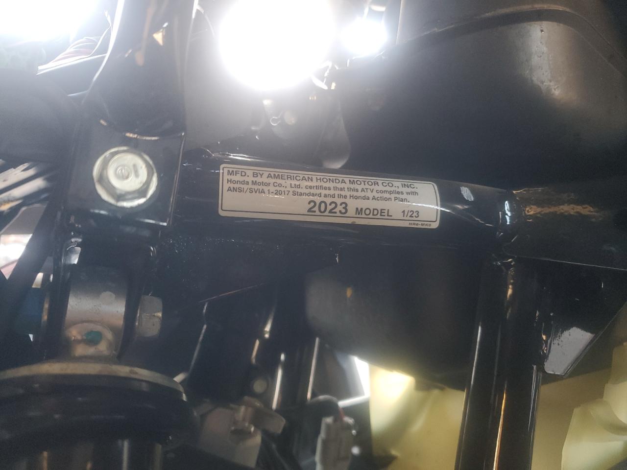 2023 Honda Trx420 Fa VIN: 1HFTE47DXP4800246 Lot: 92610505