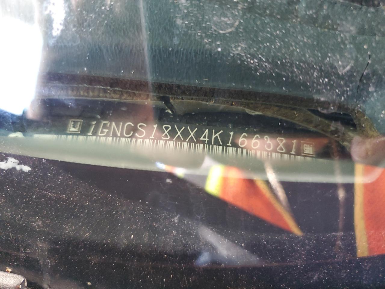 2004 Chevrolet Blazer VIN: 1GNCS18XX4K166381 Lot: 91653085