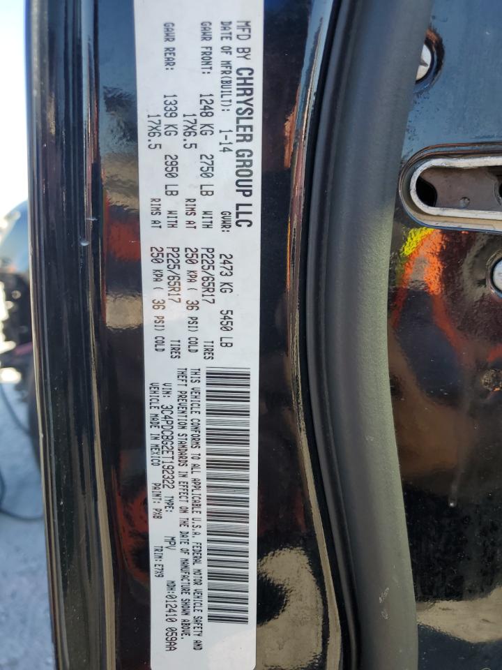 2014 Dodge Journey Sxt VIN: 3C4PDCBG2ET192322 Lot: 90896975