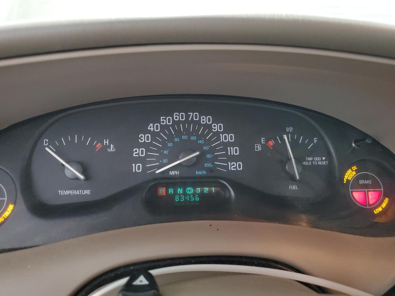 2003 Buick Century Custom VIN: 2G4WS52J431134733 Lot: 91992995