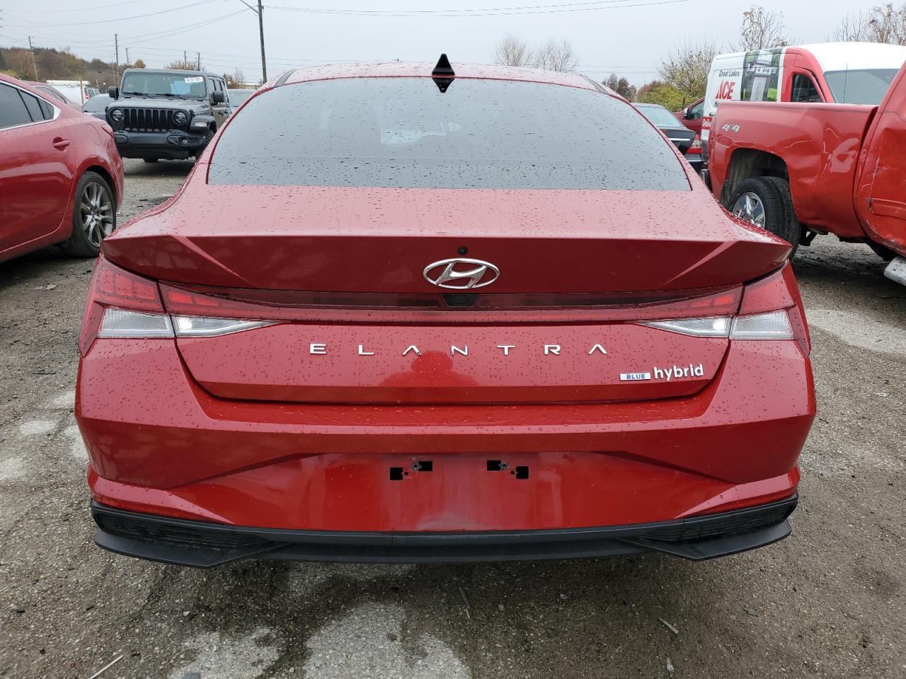 2022 Hyundai Elantra Blue VIN: KMHLM4AJ9NU025717 Lot: 93291975