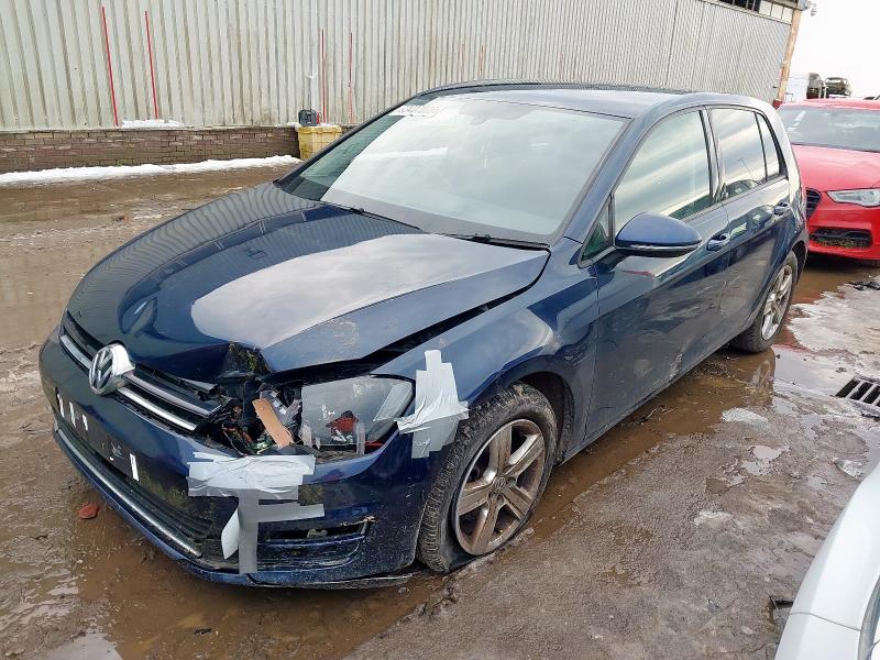 2015 VOLKSWAGEN GOLF 2.0 TDI MATCH 5DR DSG for sale at Copart PETERLEE