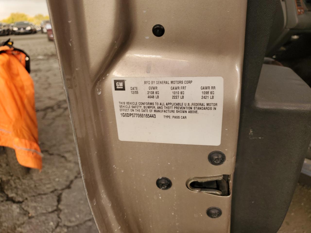 2005 Cadillac Cts Hi Feature V6 VIN: 1G6DP567250119824 Lot: 93914175