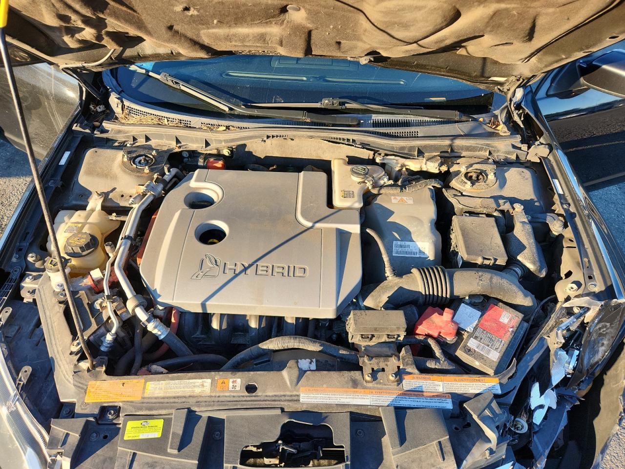 2010 Ford Fusion Hybrid VIN: 3FADP0L37AR165716 Lot: 93313565