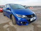 2016 HONDA CIVIC 1.8 I-VTEC SE PLUS 5DR AUTO [NAV] for sale at Copart YORK
